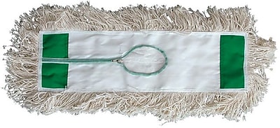 Magnolia Brush EC-5124 4 Ply Cotton Yarn Economy Line Treated Disposable Dust Mop 24 Length x 5 Width Case of 12 